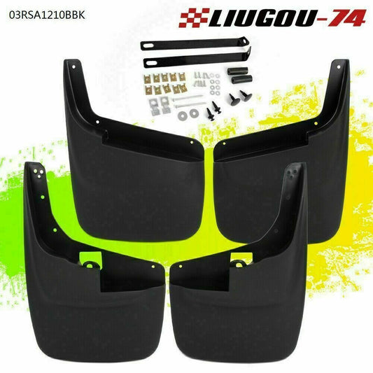 Suitable for 1999-10 F250 F350 molded mudguard splash guard with wheel lip- v