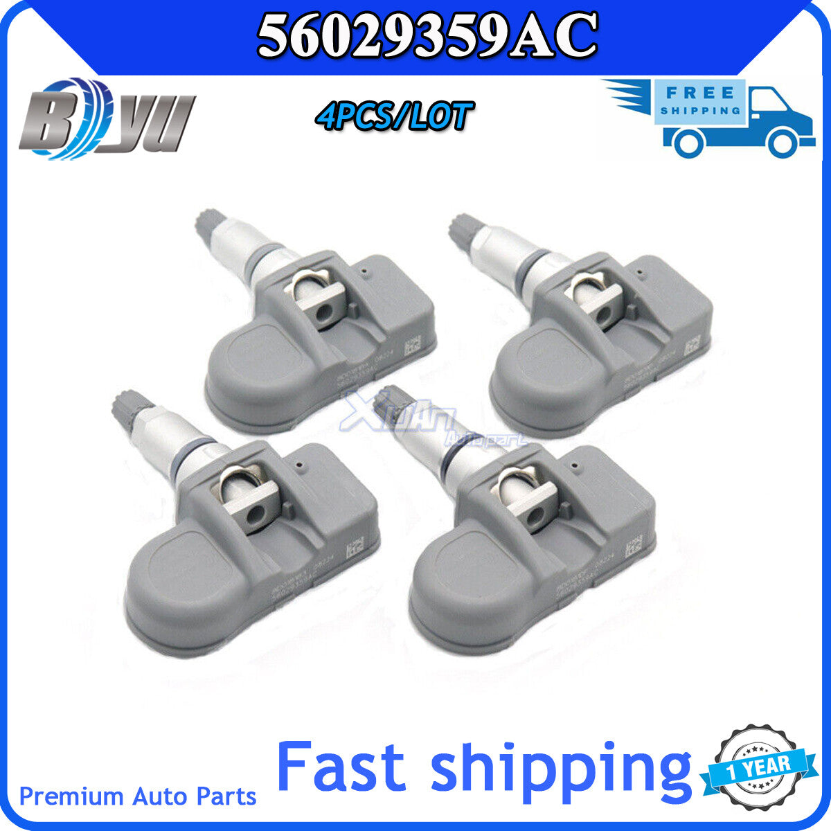 TPMS Tire Pressure Sensor 56029359AC is suitable for 09-10 for Dodge for Ram 1500 2500 3500 for Jeep (brand new). v