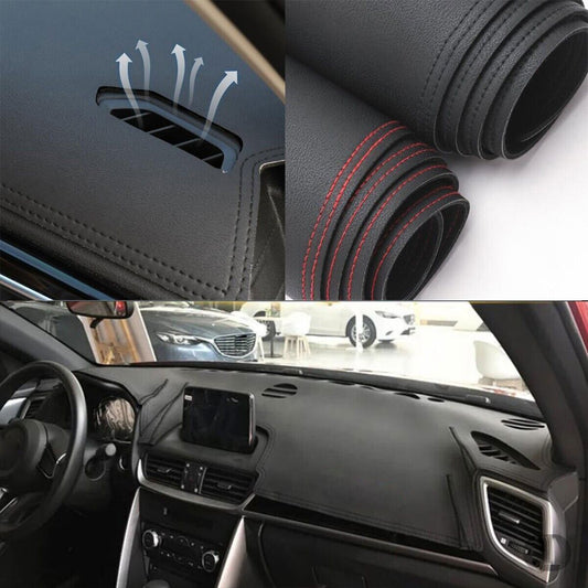 1P PU leather Dashboard Dash Mat Non-slip DashMat Sun Shade for Mazda CX-4 2017+