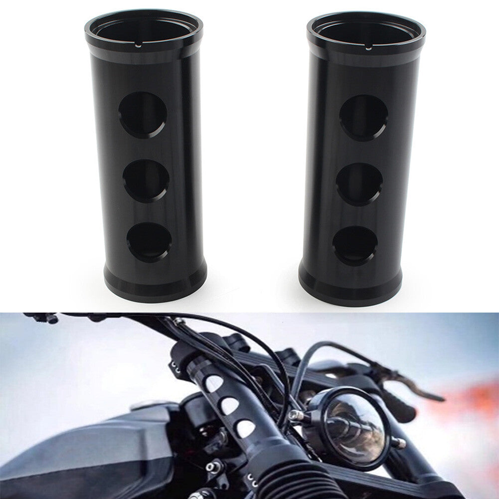 Fork Upper Front Shock Absorber Pipe Cover Fit for Harley Softail Street Bob 2018-22