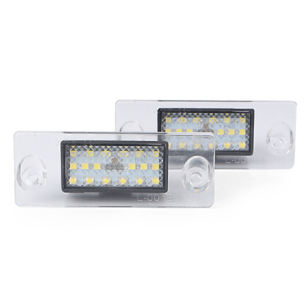 Fit for Audi for A4 B5 1995-2001 Canbus LED Rear License Plate Lights Tail Lamp