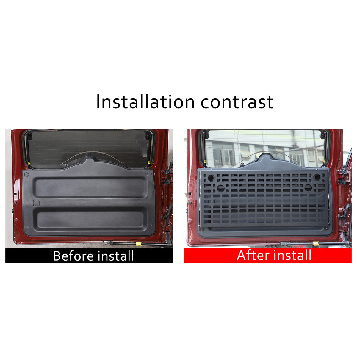 Silver steel internal gear scratch protector for Toyota FJ Cruiser 07-21 Q