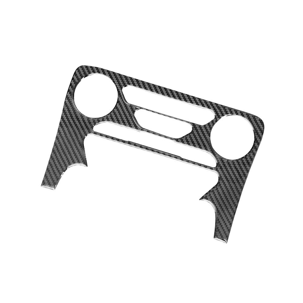 Carbon Fiber Interior Dashboard Storage Box Panel Trim Cover for 2015 v
