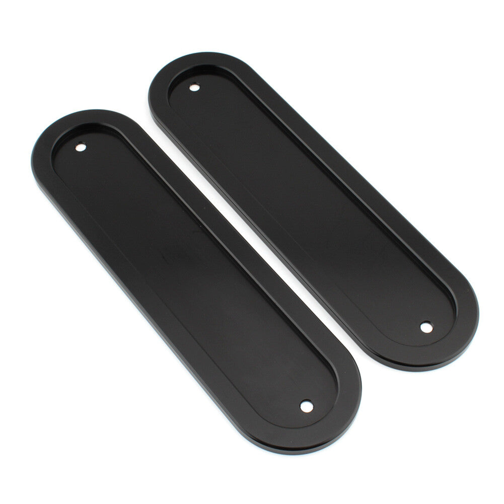 Engine Side Mark Sign Ornamental Decorative CoverAluminum Black for BMW R18 20+