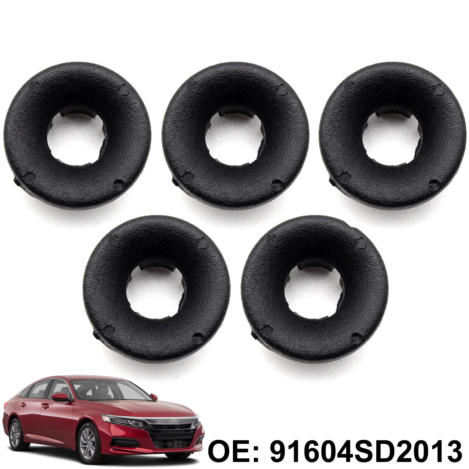 5x Bonnet Hood Rod Prop Pivot Grommet Stay Clip for Honda Accord CRX for Civic Jazz