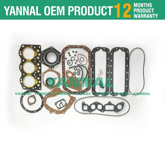 3AD1 Full Overhaul Head Gasket Kit for Isuzu Iseki TS3110 and TS3910 Tractor Engines