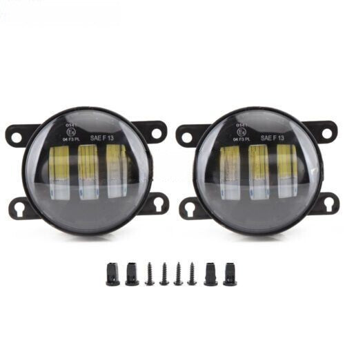 For 2012-2018 for Fiat 500 LED Bumper Fog Lights Driving Lamps Assembly DRL LHRH