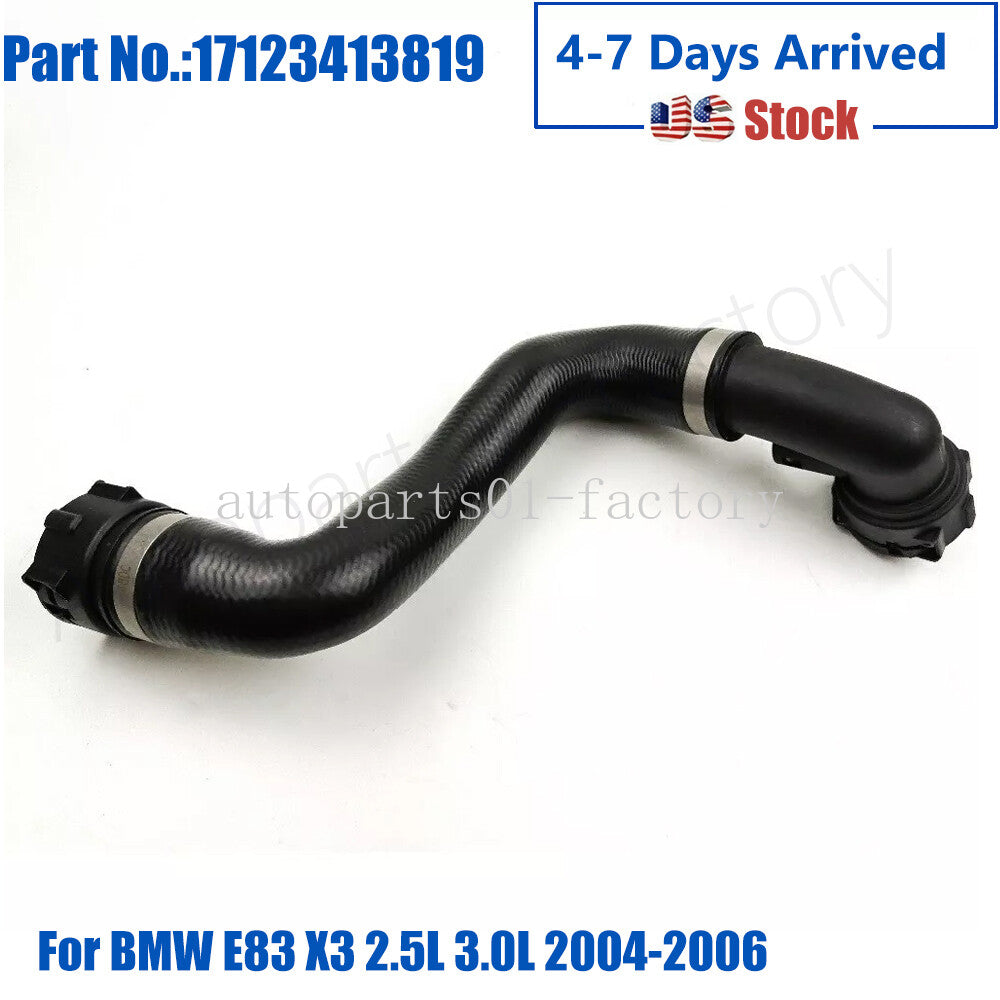 Lower Radiator Engine Coolant Hose Pipe Fit for BMW E83 X3 2.5L 3.0L 2004-2006