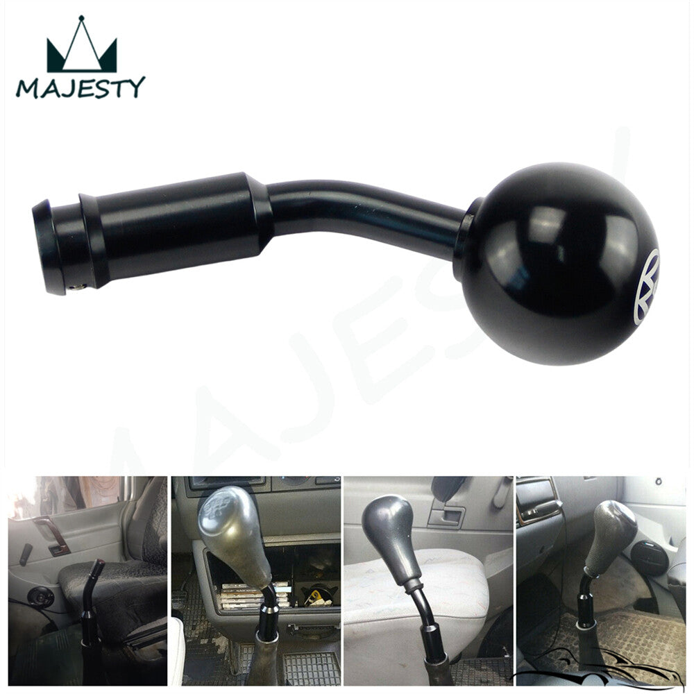 Gear Shift Knob + M141.5 Shifter Extension Stick Knob Lever for VW T4 90-03 BK