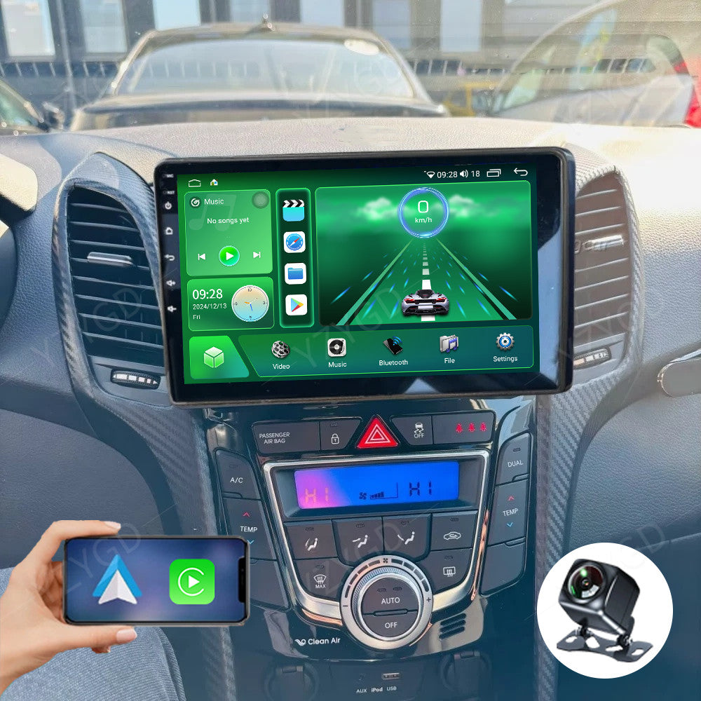 for Hyundai I30 for Elantra GT 2012-2017 Apple CarPlay Car Radio Stereo GPS Screen