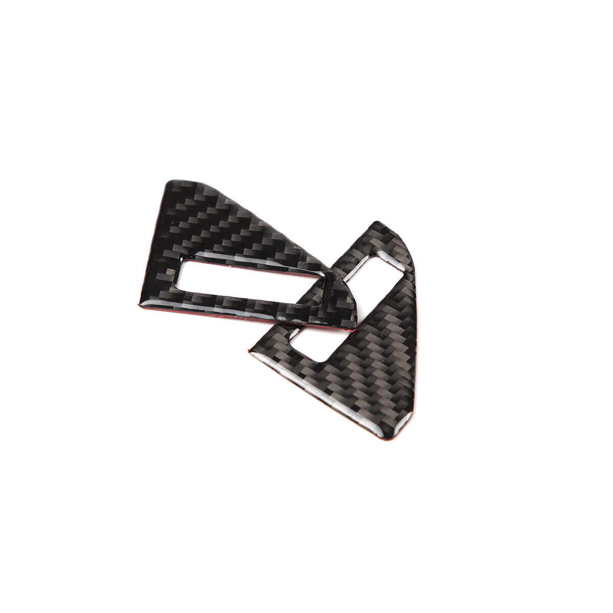 ABS carbon fiber interior door kick guard cover trim for Corvette C8 20-24