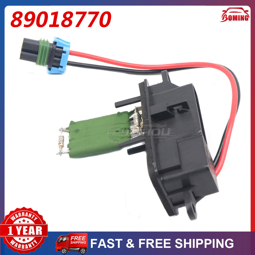 for Chevy Express1500 for GMC Savana 2500 Heater Blower Motor Resistor 89018770 Q