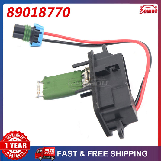 for Chevy Express1500 for GMC Savana 2500 Heater Blower Motor Resistor 89018770 Q