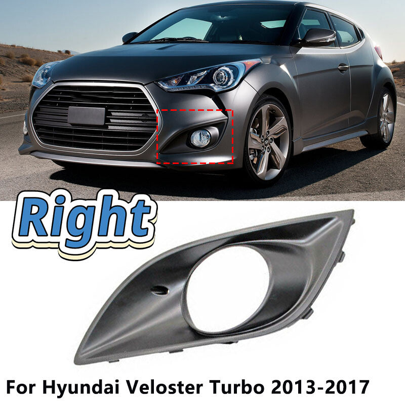 for Hyundai for Veloster Turbo 2013-2017 Right Front Fog Light Lamp Cover Bezel v