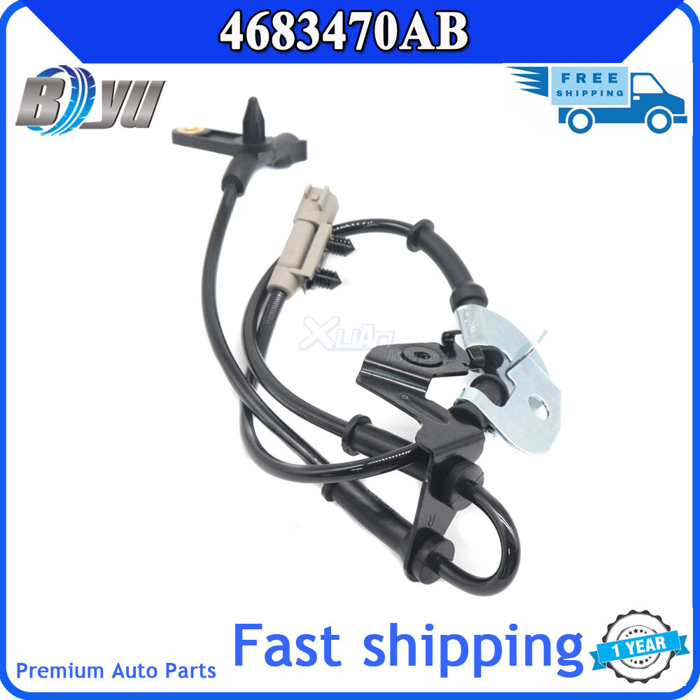 Brand new 4683470AB right front ABS wheel speed sensor suitable for Chrysler for Dodge 2001-2005 models.