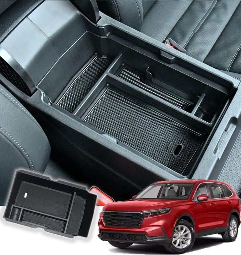 For 2023-2025 for Honda CR-V Center Console Armrest Box Organizer Trays Accessories Q