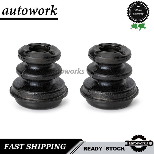 2Pcs Rear Coil Spring Bumper Buffer Glue for Nissan Qashqai II SUV 2013-2019