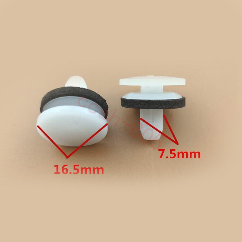 10 Pcs Car Rear Lamp Tail Combination Light Trim Clips for Hyundai
