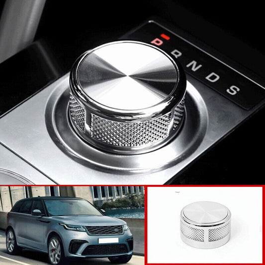 for Range Rover Velar 18-20 Silver Alloy Center Console Gear Shift Knob Ring 1X