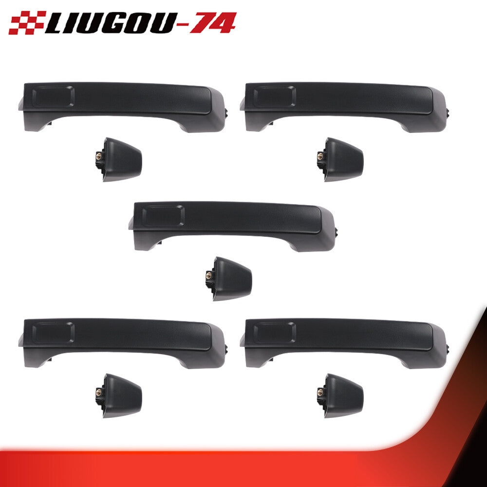Fit for 2006-2010 for Hummer H3 H3T Door Handle Exterior Outside Front & Rear 5Pcs v