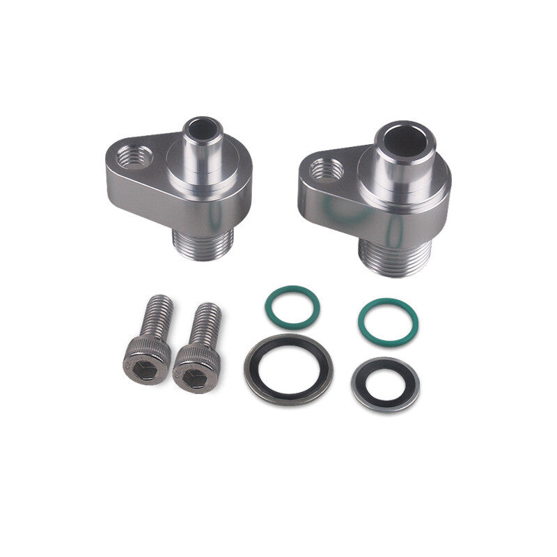 Aluminum LS replacement air conditioner compressor adapter accessory for 10S17F & 10S20F- n