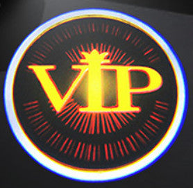 2X LED non-modified wireless door projection lamp car door light VIP sign light