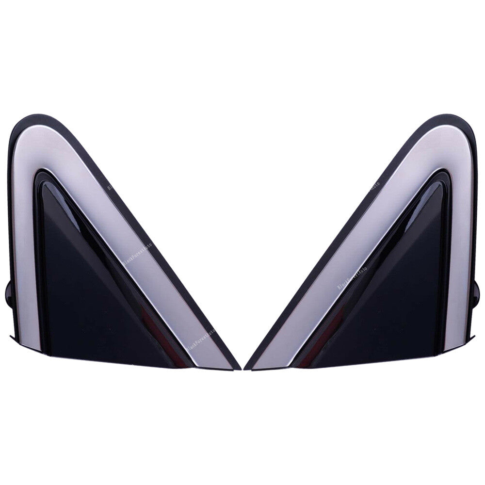 For 2013-2019 for Nissan Sentra Front RHLH Side Mirror Corner Triangle Cover Trim