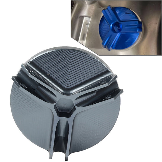 Engine Oil Filler Cap Plug Cover Gray for Yamaha R1 R6 MT03 MT07 FZ07 MT10 YZFR6 Q