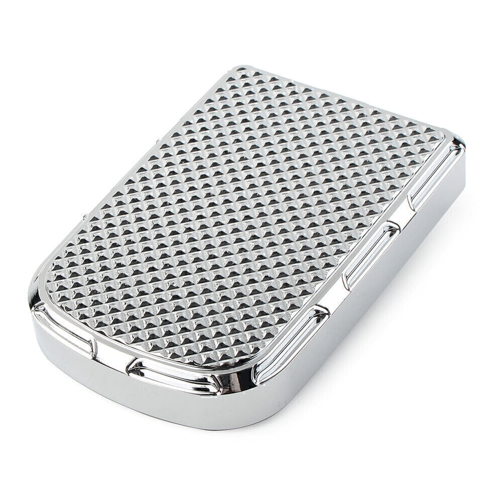 1X Brake Pedal Pad Cover Fit for Harley Road Glide Street Glide Softail Fatboy FLST