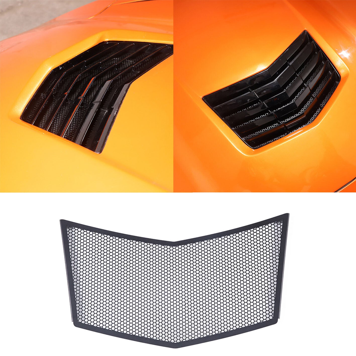 Front grille vent trim for Chevrolet for Corvette C7 2014-2019 Q