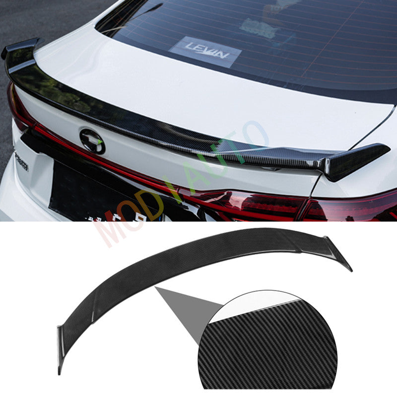 ABS Carbon For 2020-2023 for Corolla Rear Trunk Spoiler Boot Lip Wing Trim B n