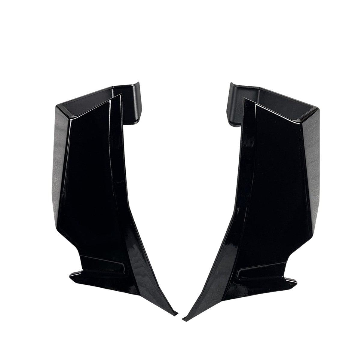 Side Winglets Wing Spoiler Fairing Black Matte for Honda CBR650R 2019-2026 Q