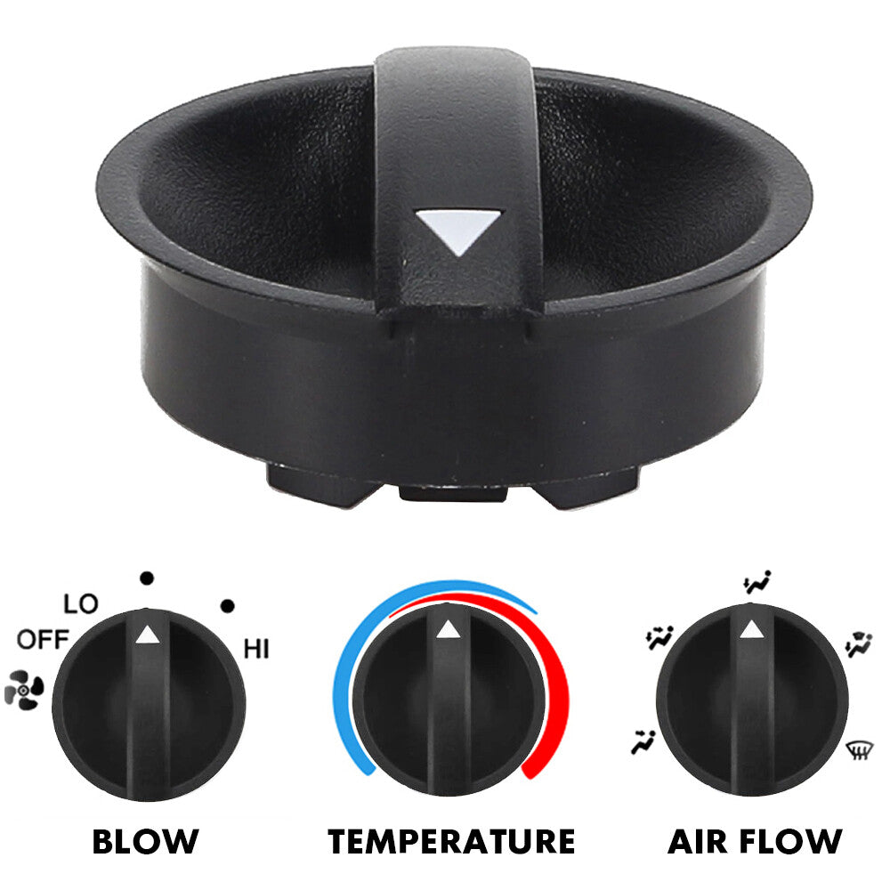 Control Knob heater/air conditioning temperature HVAC fan, black, suitable for 2005-2011 Tacoma. n
