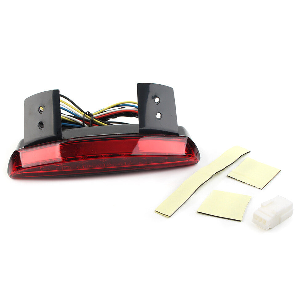 Red LED Rear Fender Edge Brake Tail Light Red for Harley Breakout Bobber