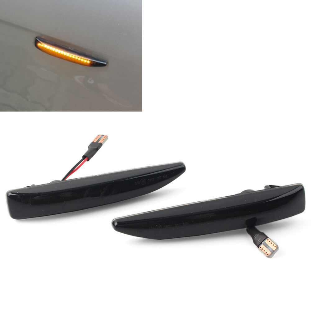 LED Side Marker Light Turn Signal Lamp for BMW 7 Series E65 66 67 68 2001-2008