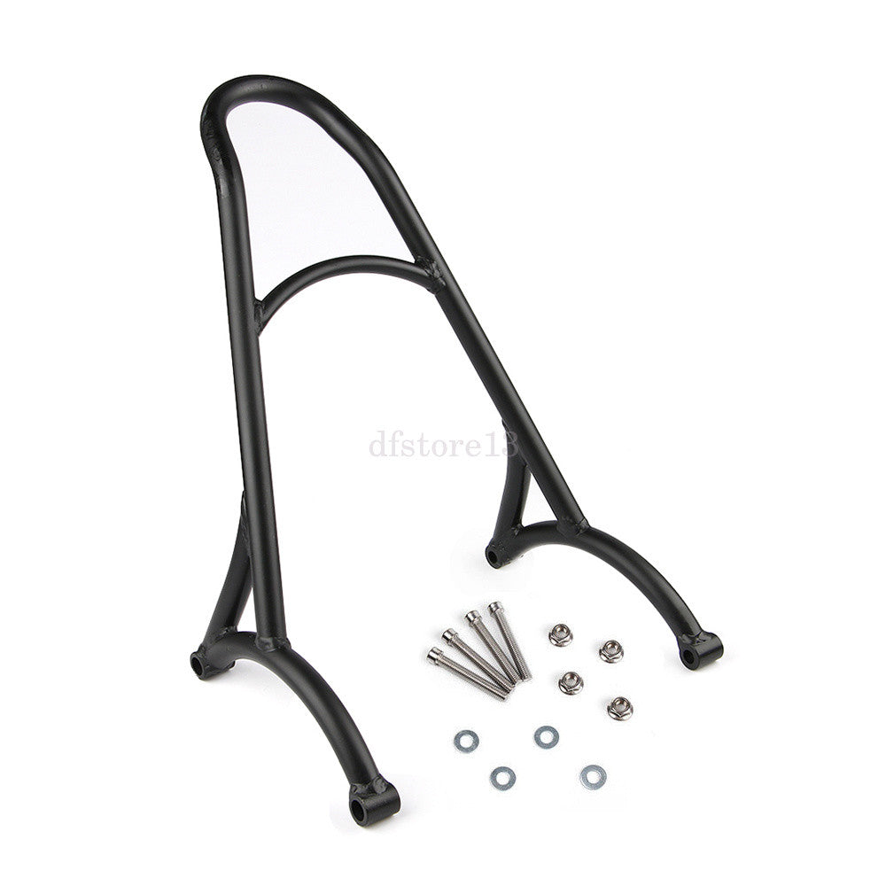 Passenger Backrest Pad Sissy Bar Cush for Harley Sportster XL1200 883 2004-2016