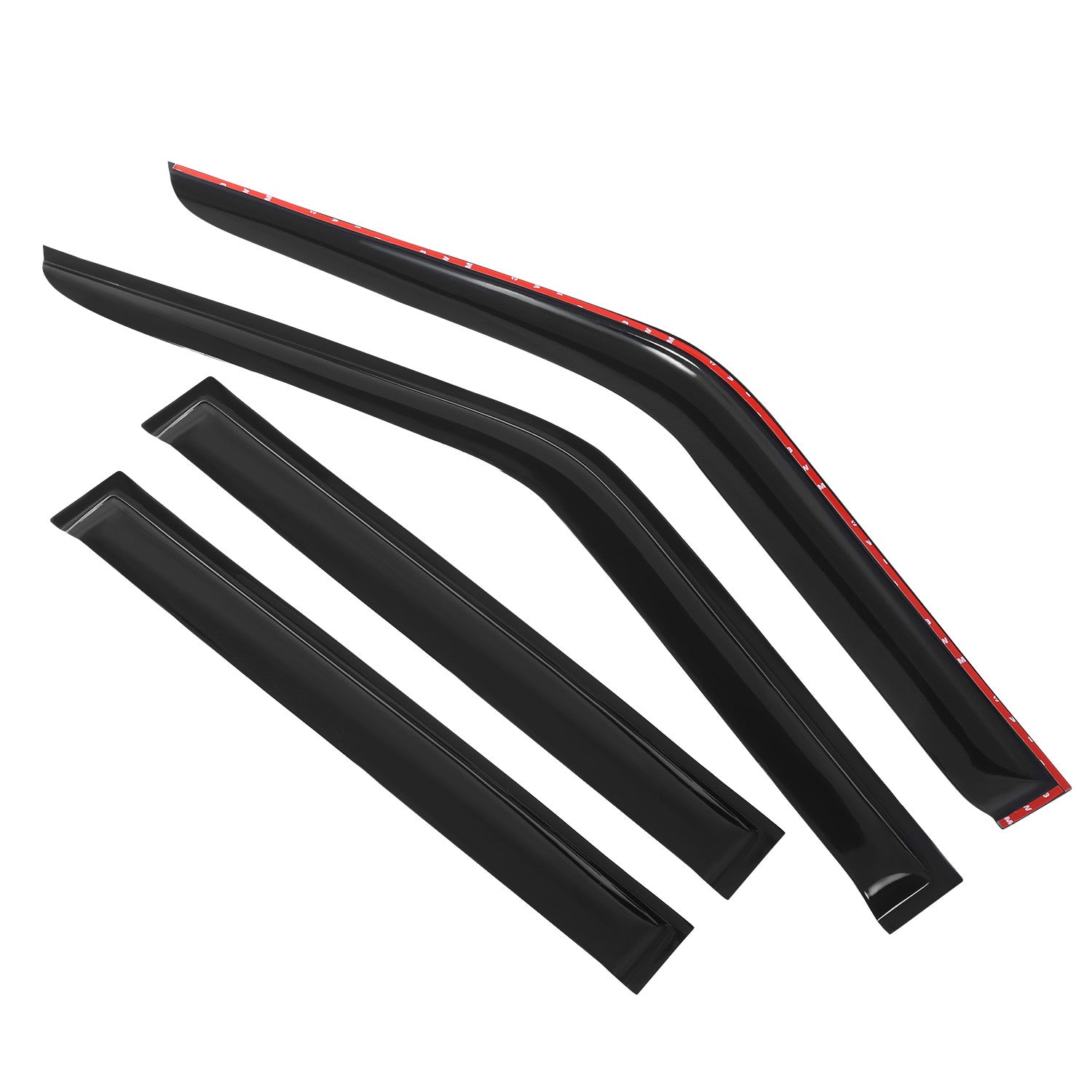 For 2015-20 for Nissan Frontier Crew Cab Window Visor Vent Shielding Sun Rain Guards