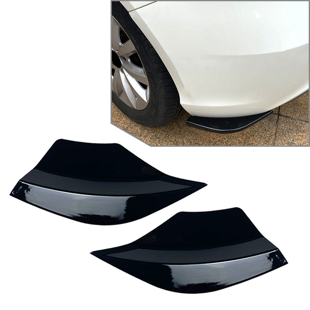 Fit for Mercedes Benz W176 A180 2013-2018 Rear Bumper Side Splitters Spoiler Canards