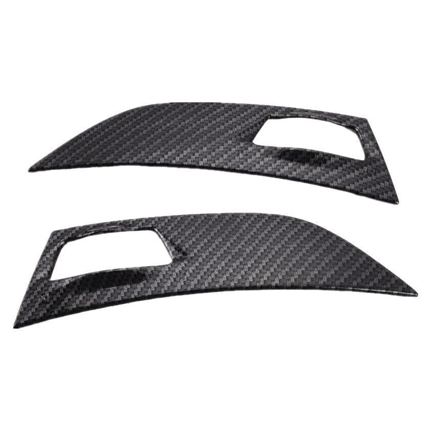 Carbon Style Dashboard Vent Outlet Cover Trim ABS for Ford Escape Kuga 2017-2019