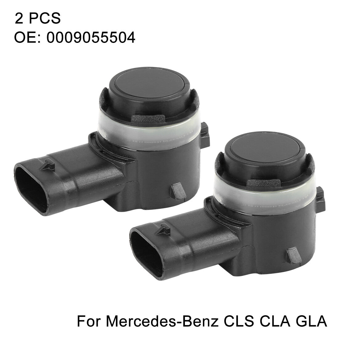 2pcs 0009055504 Bumper PDC Parking Sensor fits for Mercedes-Benz W218 W246 W213 W222