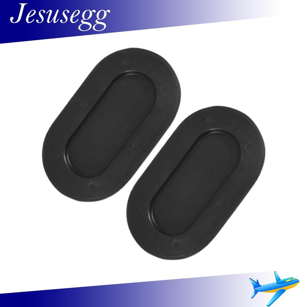 2Pcs Truck Bed Oval Drain Plug Cover Cap for 2017-2018 F-250 F-350 Super Duty