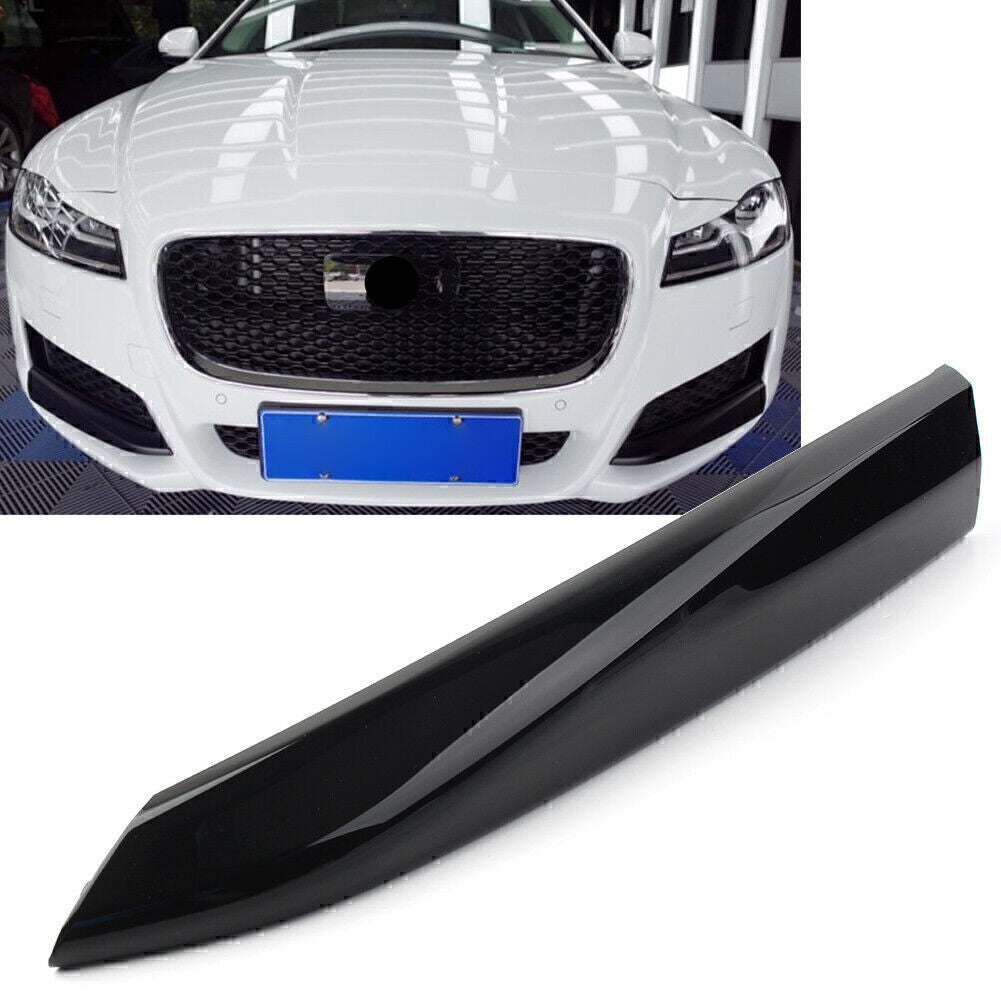 Left Side Front Bumper Grille Black Insert Cover Trim for Jaguar XF 2016-2020 17