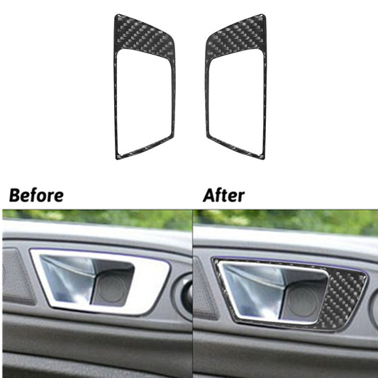Carbon fiber style gear shift cover decoration suitable for X3 X4 X5 2 3 4 5 7 - v