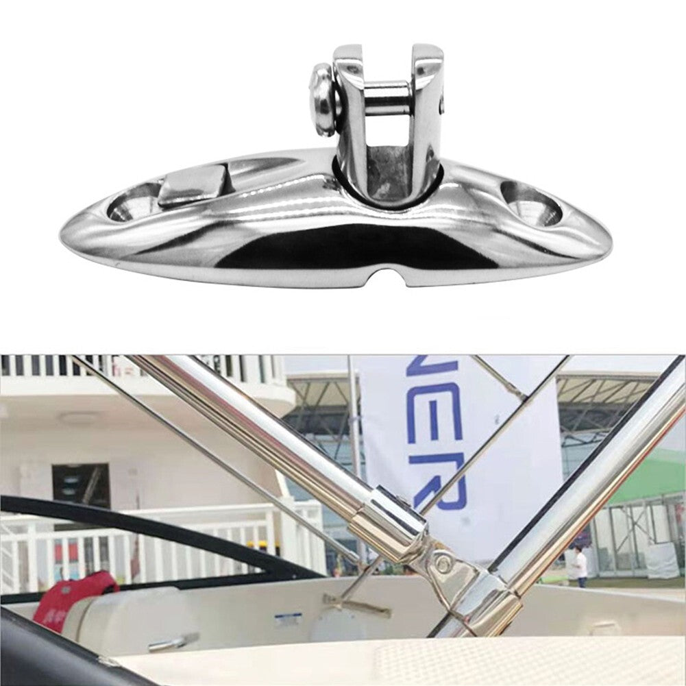 T316 Stainless Steel QUICK RELEASE Deck Hinge Mount Bimini Top-Marine-Hardware v