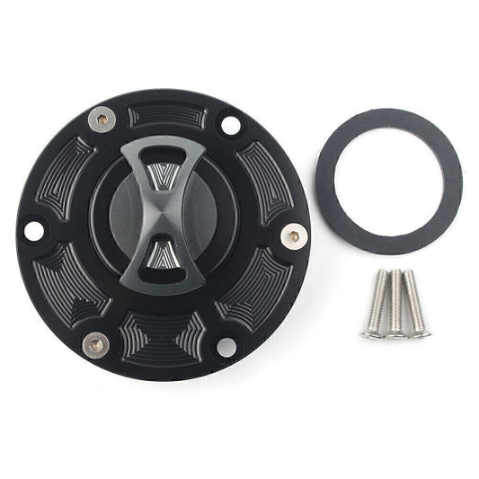 Fuel Gas Tank Cap Cover Fit RS125/RS250 RSV1000 Tiger 800 1050 Titanium Q