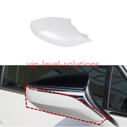 White right-side Rview under-view mirror cover replacement part for Lexus UX 2019-2025