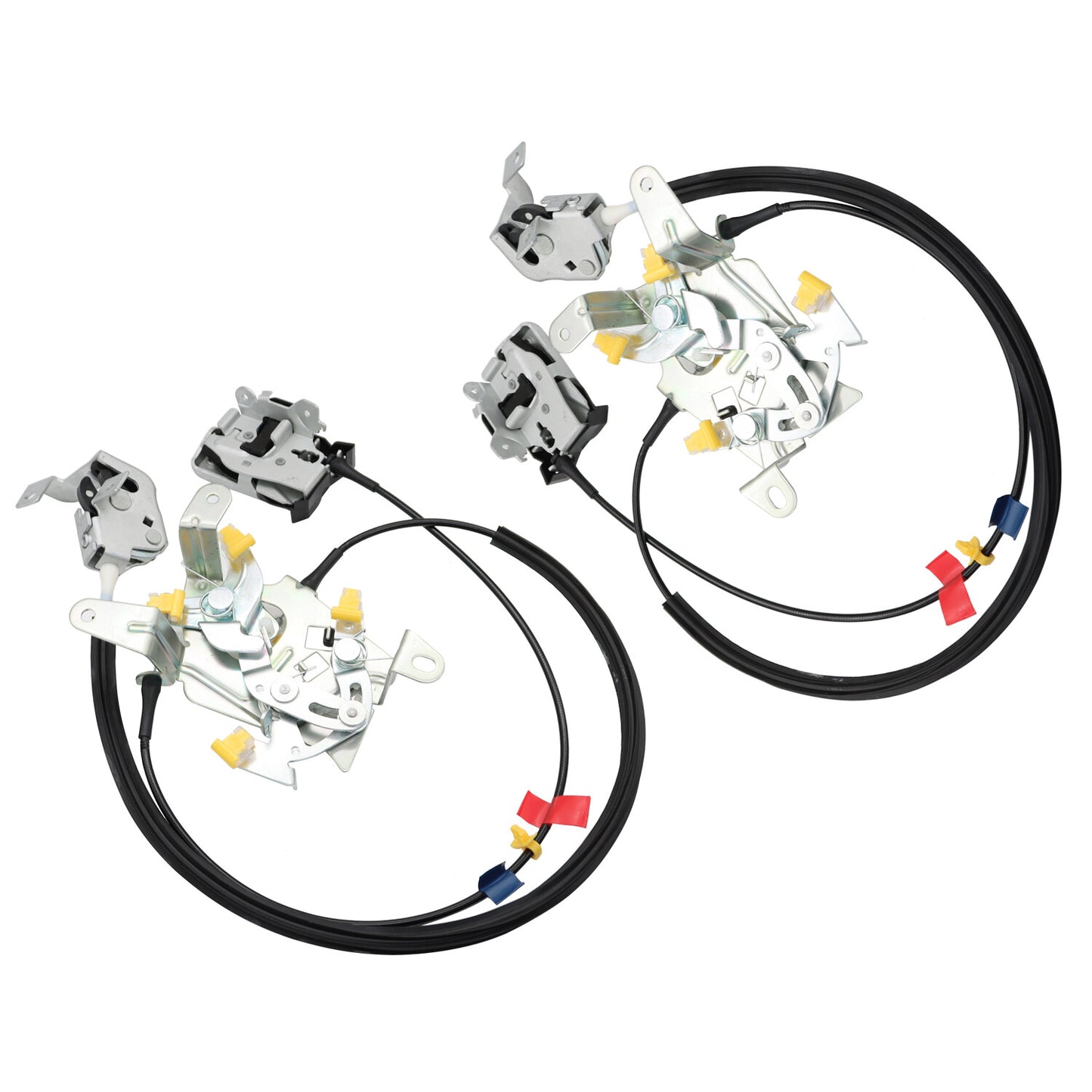 Extended rear left and right door latch cables for the cab suitable for Ford F250 F350 Super Duty