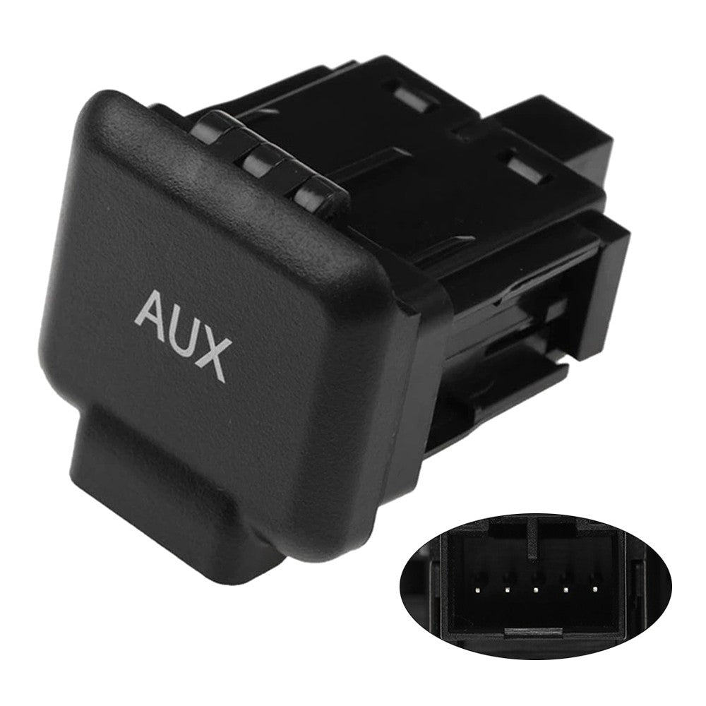 Auxiliary Input Assembly 5 Pins Black Fits For Ridgeline 2006 2007 2008-2014