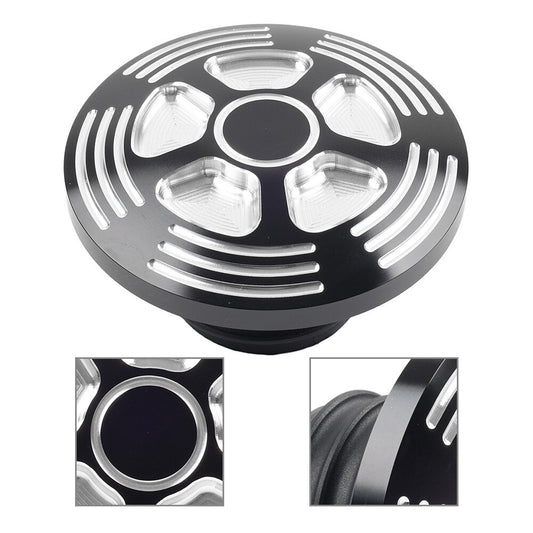 for Harley Sportster XL 1992-up Aluminum Motorcycle Oil Cap Fuel Gas Tank Cover Q