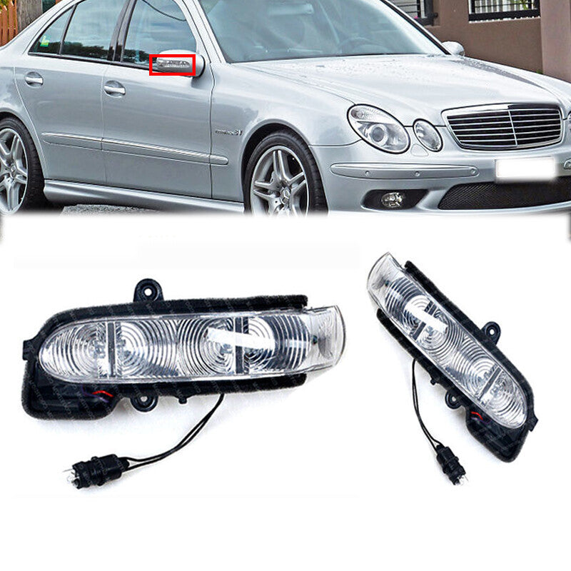 Rear view side mirror Turn Signal Pair for Mercedes-Benz W211 S211 W463 W461